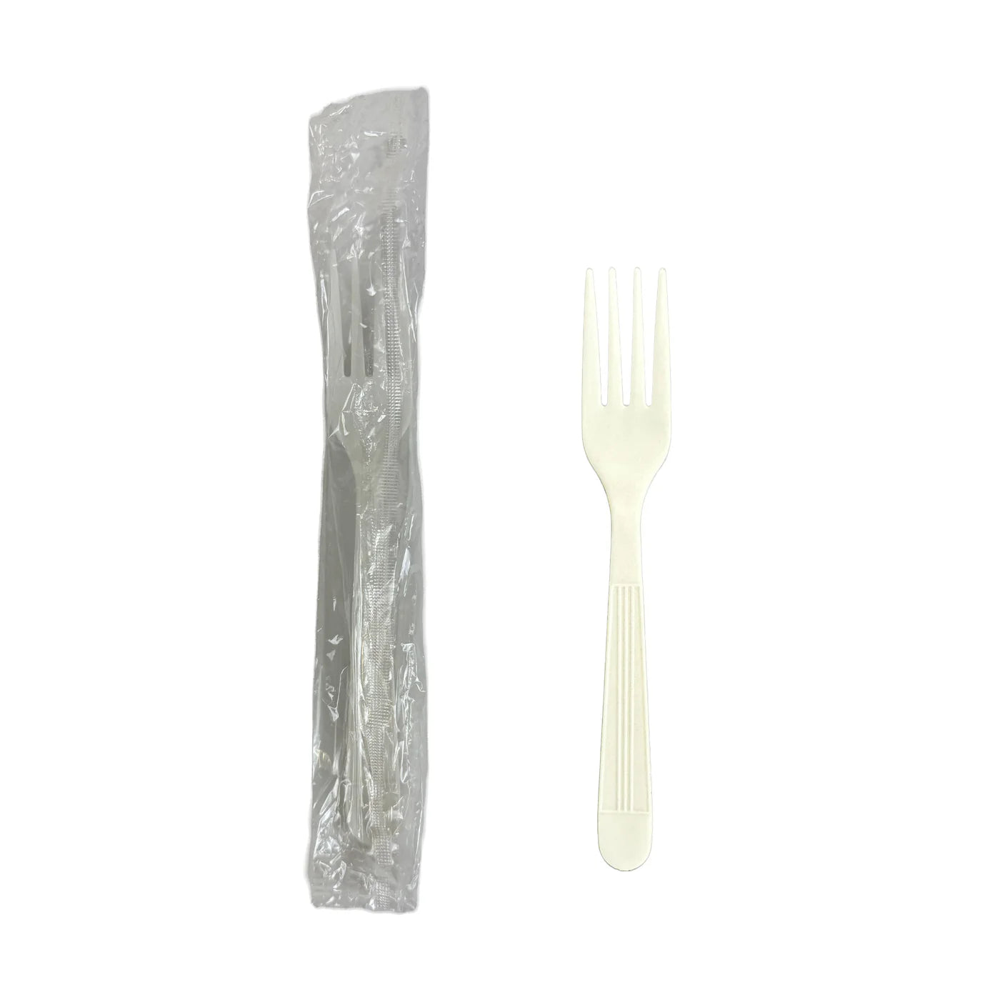 Wrapped Heavy-Weight Disposable Forks 1,000/Case